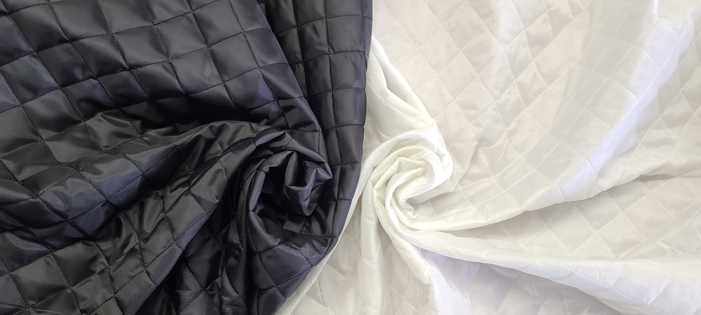 Polyester Quilted Batting Fabric | Jacket Liner Fabric | 60" Wide | Multiple Colors |