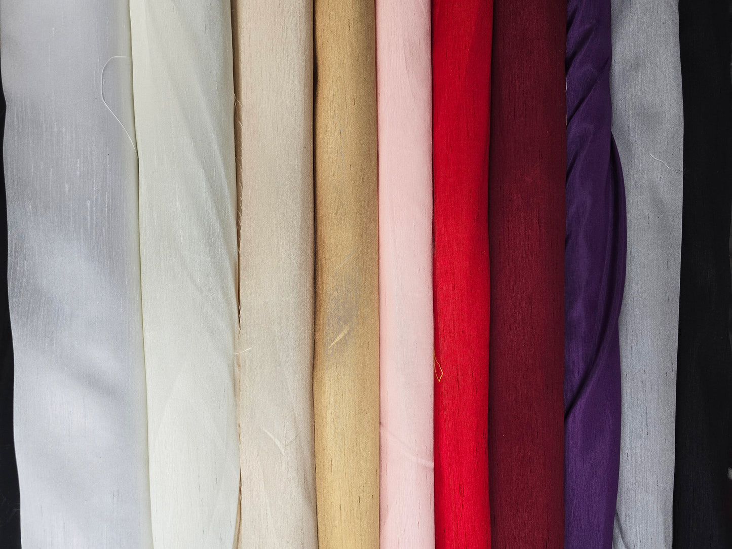 IFR Polyester Dupioni 120 Wide Fabric | Extra Wide Dupioni Silk Fabric | 100% Polyester |