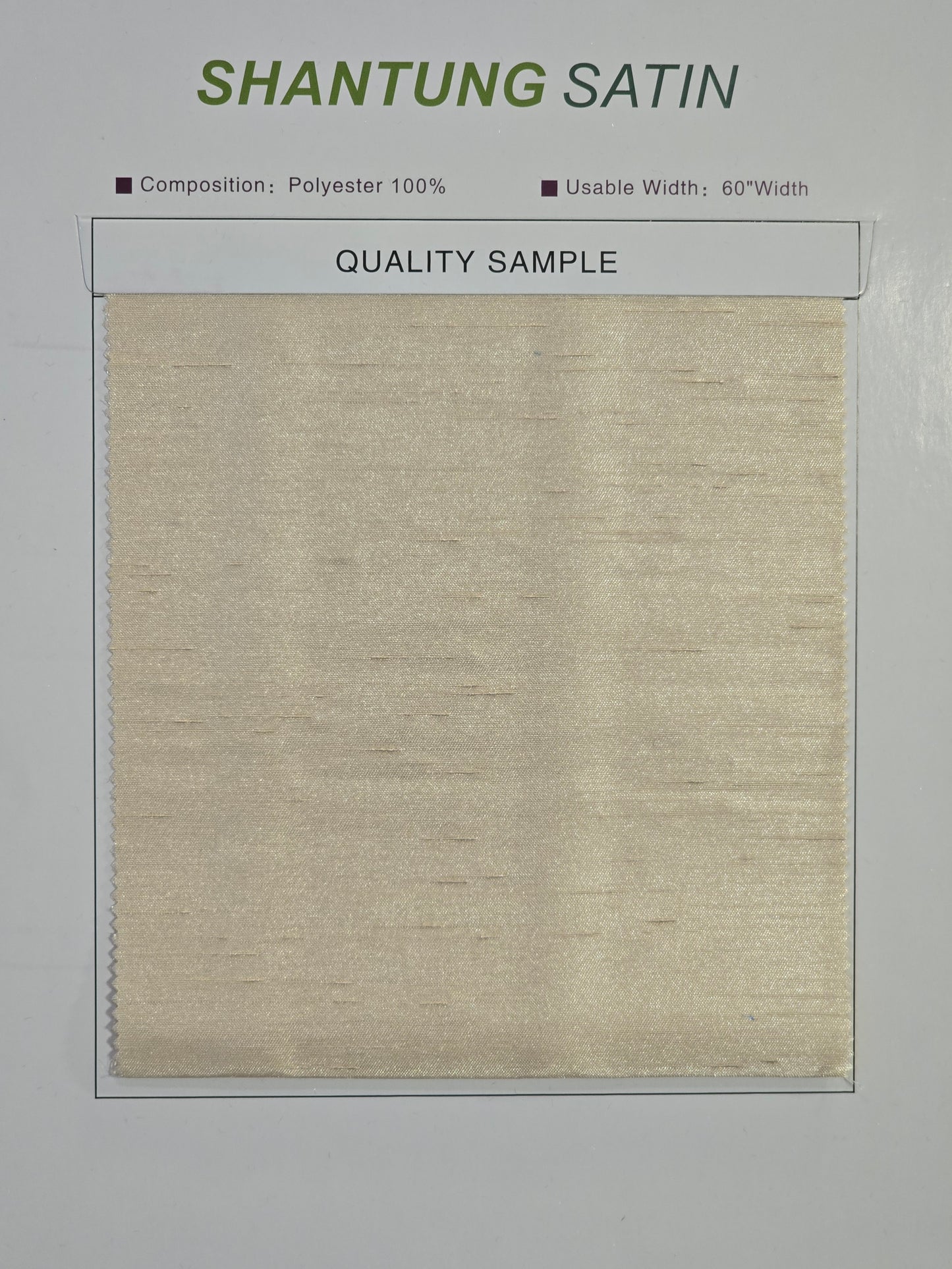Shantung Satin Fabric by the Yard & Bolt | Reversible Silk Satin Fabric | 100% Polyester | 60" Wide | Multiple Colors |