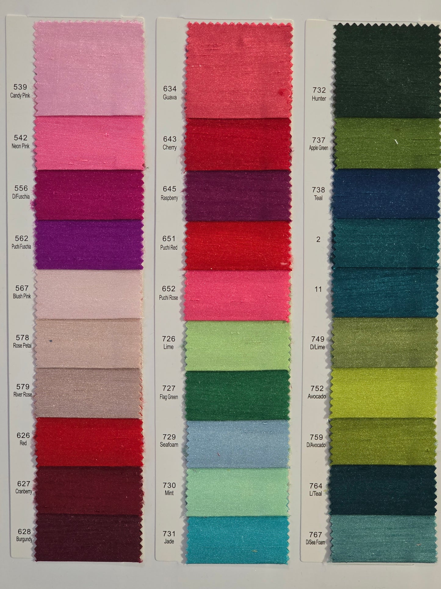 Shantung Satin Fabric by the Yard & Bolt | Reversible Silk Satin Fabric | 100% Polyester | 60" Wide | Multiple Colors |