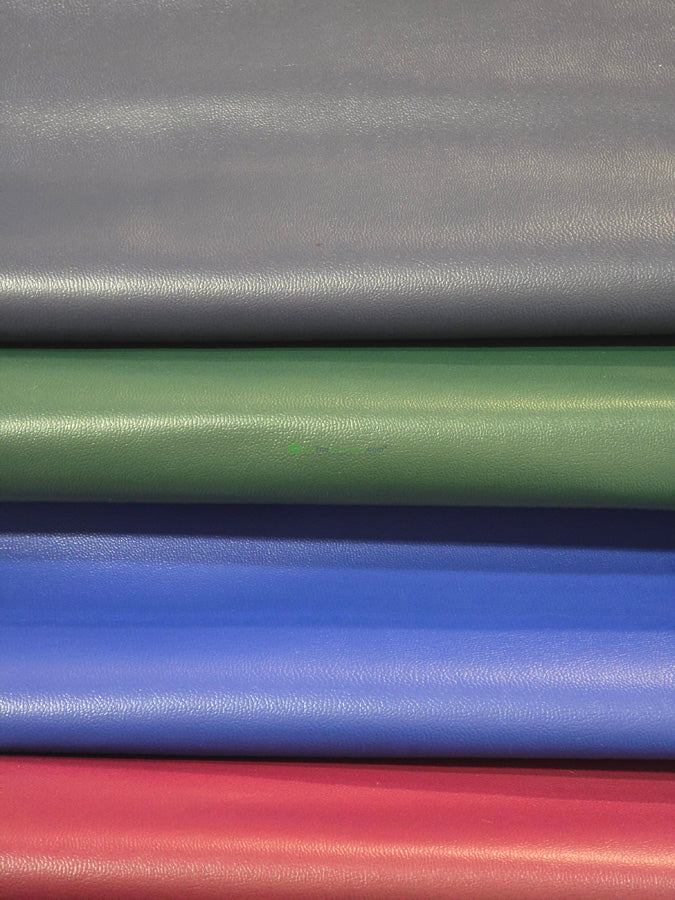 Soft and Smooth PVC Faux Leather Vinyl | 550GSM | 55/56" | Vinyl Fabric by the Yard |