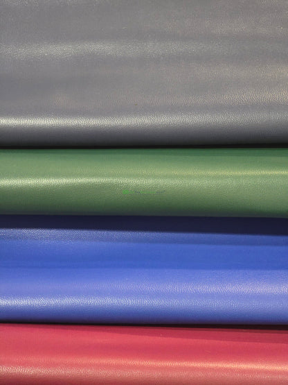 Soft and Smooth PVC Faux Leather Vinyl | 550GSM | 55/56" | Vinyl Fabric by the Yard |