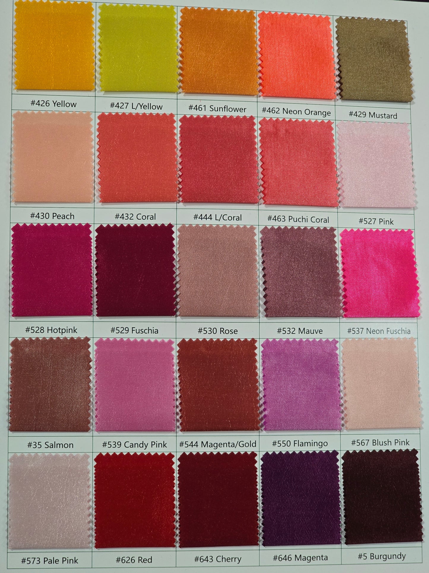 Taffeta Event Drapery Panels | Non Stretch Taffeta Curtains for Events & Decor | 75 Colors Available |