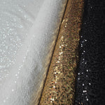 Taffeta Sequins Fabric by the Yard | Sequins Taffeta Fabric in Multiple Colors | 54" Wide |