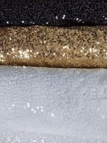 Taffeta Sequins Table Runner for Events & Decor | Sequins Taffeta Table Runners | Multiple Colors |