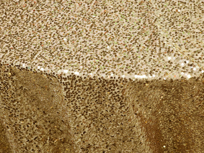 Taffeta Sequins Tablecloths | Sequins Taffeta Fabric Table Linens | Multiple Colors |