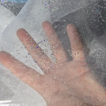 Sparkle Organza Chair Sash | Size 8 x 108 | Organza Chair Sash with Diamond Beads |