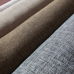 Vintage Linen Fabric by the Yard and Wholesale Bolt | Imitation Burlap Fabric | Washable 100% Polyester Burlap | 60" Wide |