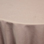 Vintage Linen Tablecloths | Imitation Burlap Table Linens | Washable 100% Polyester Burlap |
