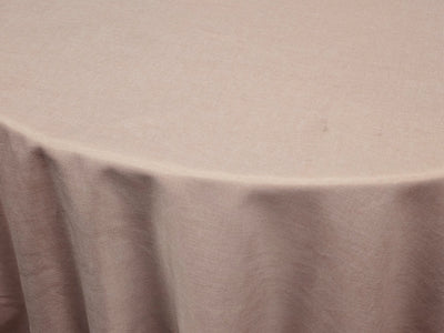 Vintage Linen Tablecloths | Imitation Burlap Table Linens | Washable 100% Polyester Burlap |