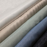 Metallic Vintage Linen Fabric by the Yard | Metallic Burlap Fabric | 60" Wide | 100% Polyester |