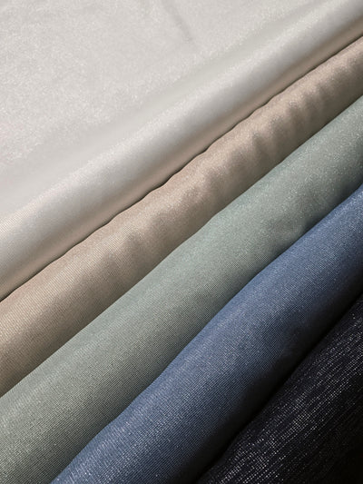 Metallic Vintage Linen Fabric by the Yard | Metallic Burlap Fabric | 60" Wide | 100% Polyester |