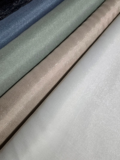 Metallic Vintage Linen Event Drapery Panels | Metallic Burlap Curtains for Events and Decor  | 100% Polyester |