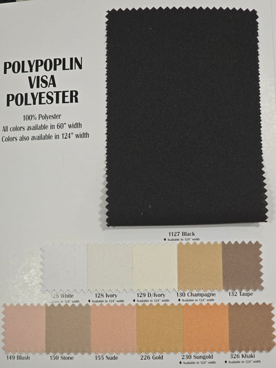 Visa Polyester Event Drapery Panels | Premium Polyester Curtains for Events & Decor | 100% Washable Polyester |