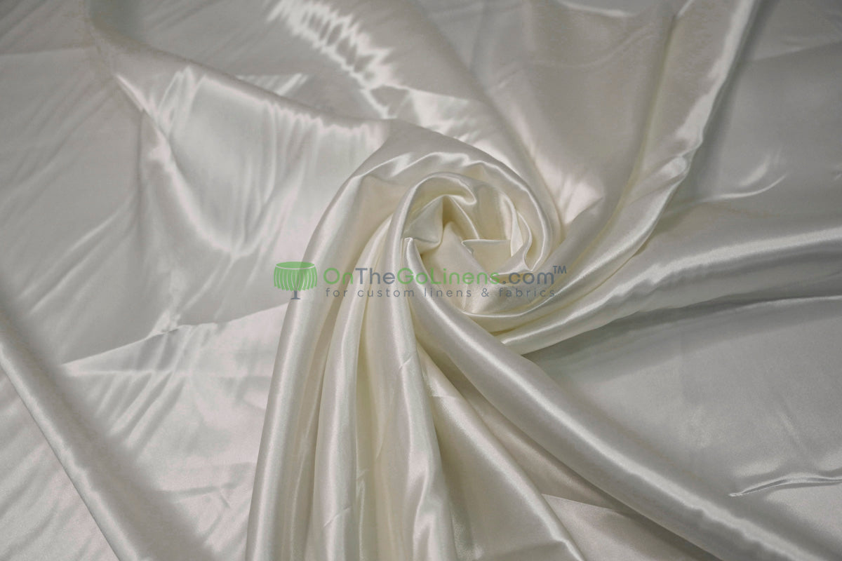 Beverly Duchess Satin Fabric | 60” Wide | Smooth and Elegant Apparel Fabric