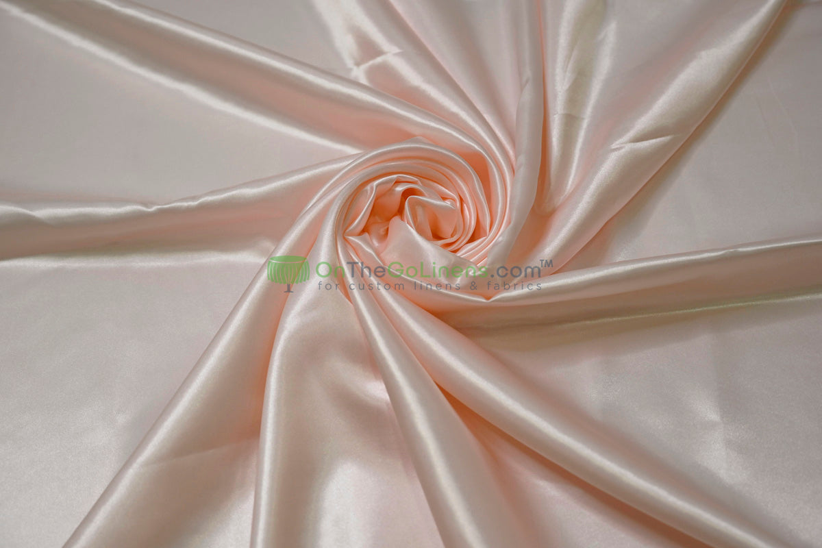 Beverly Duchess Satin Fabric | 60” Wide | Smooth and Elegant Apparel Fabric