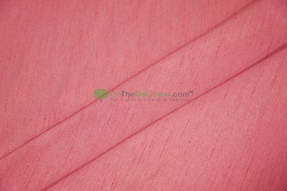 Faux Dupioni Silk Fabric | Imitation Dupioni Silk Fabric by the Yard | 54" Wide | 100% Polyester |