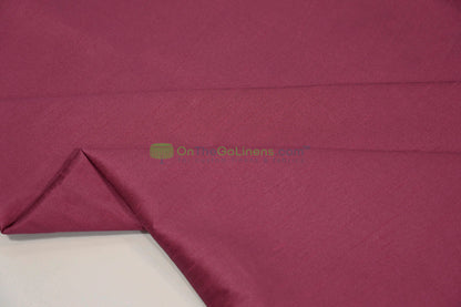 Faux Dupioni Silk Fabric | Imitation Dupioni Silk Fabric by the Yard | 54" Wide | 100% Polyester |