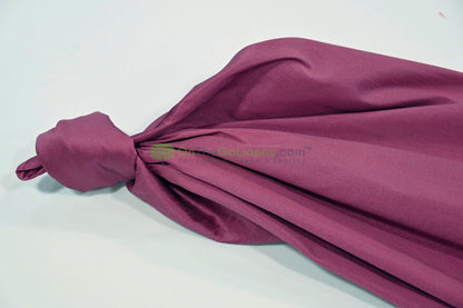 Faux Dupioni Silk Fabric | Imitation Dupioni Silk Fabric by the Yard | 54" Wide | 100% Polyester |