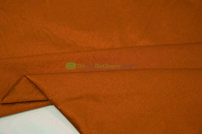 Faux Dupioni Silk Fabric | Imitation Dupioni Silk Fabric by the Yard | 54" Wide | 100% Polyester |