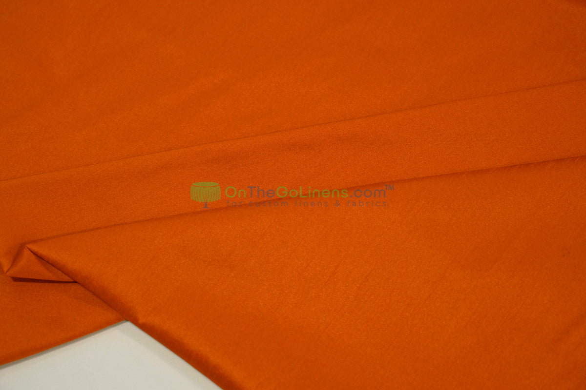 Faux Dupioni Silk Fabric | Imitation Dupioni Silk Fabric by the Yard | 54" Wide | 100% Polyester |