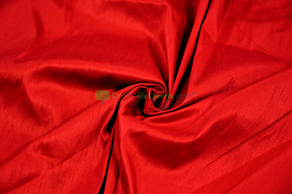 Faux Dupioni Silk Fabric | Imitation Dupioni Silk Fabric by the Yard | 54" Wide | 100% Polyester |