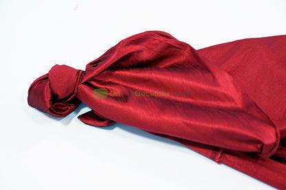 Faux Dupioni Silk Fabric | Imitation Dupioni Silk Fabric by the Yard | 54" Wide | 100% Polyester |