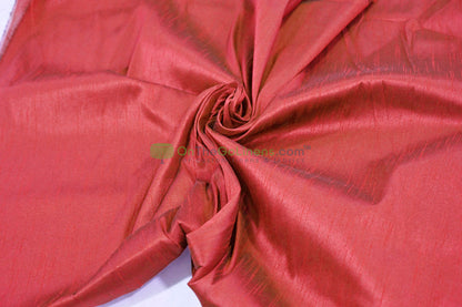 Faux Dupioni Silk Fabric | Imitation Dupioni Silk Fabric by the Yard | 54" Wide | 100% Polyester |