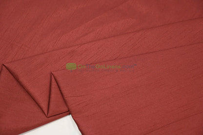 Faux Dupioni Silk Fabric | Imitation Dupioni Silk Fabric by the Yard | 54" Wide | 100% Polyester |