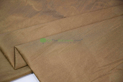 Faux Dupioni Silk Fabric | Imitation Dupioni Silk Fabric by the Yard | 54" Wide | 100% Polyester |