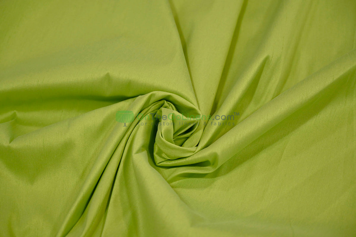 Faux Dupioni Silk Fabric | Imitation Dupioni Silk Fabric by the Yard | 54" Wide | 100% Polyester |
