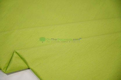 Faux Dupioni Silk Fabric | Imitation Dupioni Silk Fabric by the Yard | 54" Wide | 100% Polyester |