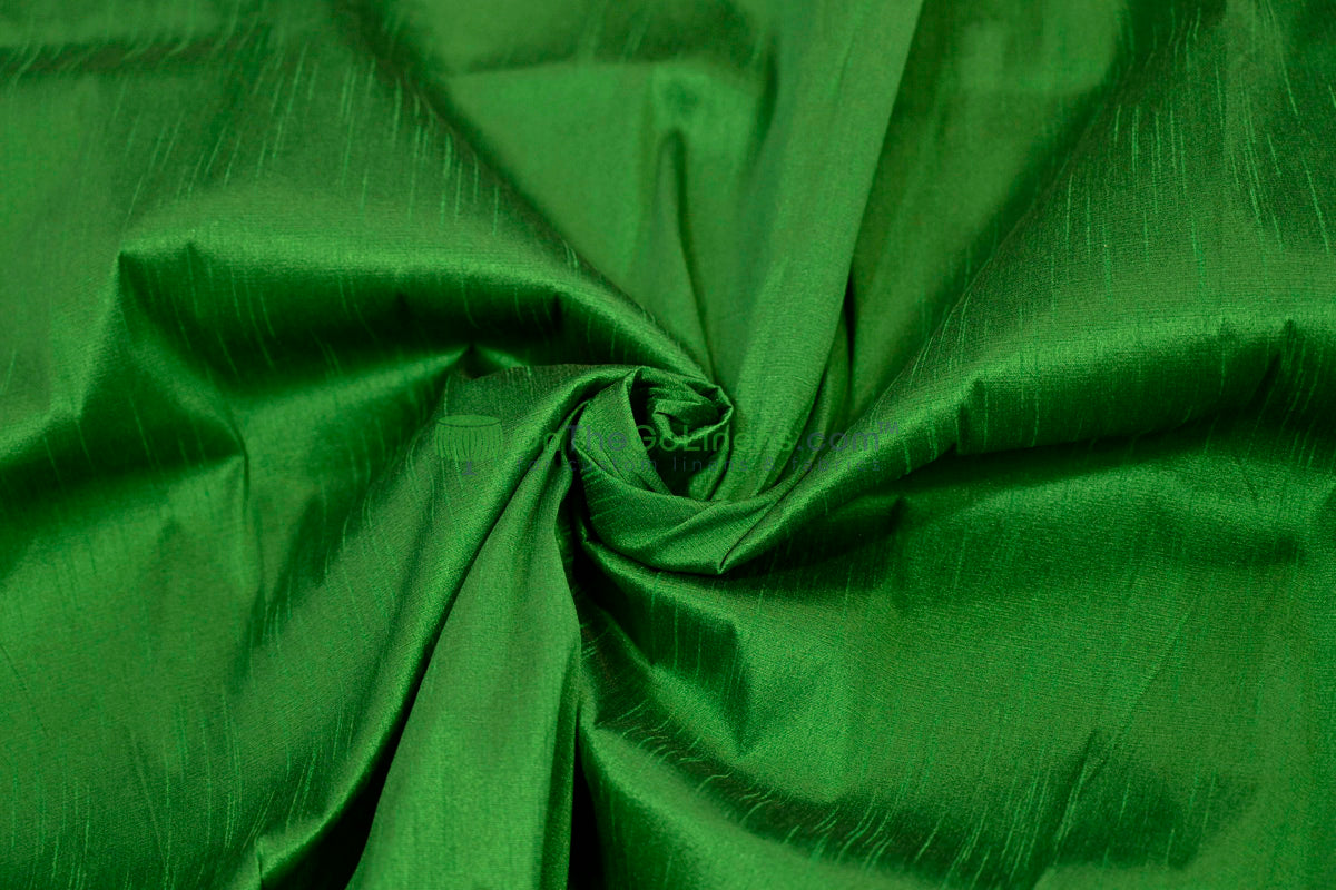 Faux Dupioni Silk Fabric | Imitation Dupioni Silk Fabric by the Yard | 54" Wide | 100% Polyester |