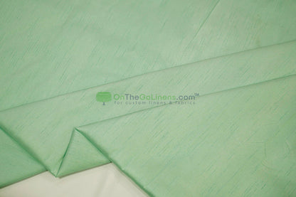 Faux Dupioni Silk Fabric | Imitation Dupioni Silk Fabric by the Yard | 54" Wide | 100% Polyester |