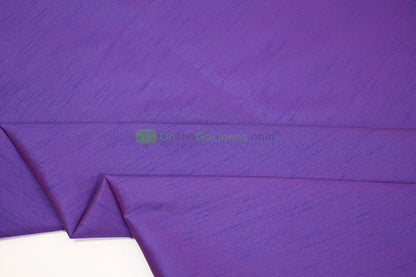 Faux Dupioni Silk Fabric | Imitation Dupioni Silk Fabric by the Yard | 54" Wide | 100% Polyester |