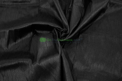 Faux Dupioni Silk Fabric | Imitation Dupioni Silk Fabric by the Yard | 54" Wide | 100% Polyester |