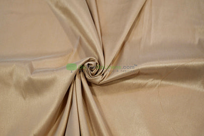 Faux Dupioni Silk Fabric | Imitation Dupioni Silk Fabric by the Yard | 54" Wide | 100% Polyester |