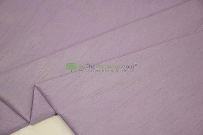 Faux Dupioni Silk Fabric | Imitation Dupioni Silk Fabric by the Yard | 54" Wide | 100% Polyester |