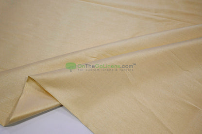 Faux Dupioni Silk Fabric | Imitation Dupioni Silk Fabric by the Yard | 54" Wide | 100% Polyester |