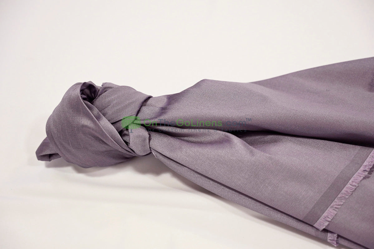 Faux Dupioni Silk Fabric | Imitation Dupioni Silk Fabric by the Yard | 54" Wide | 100% Polyester |