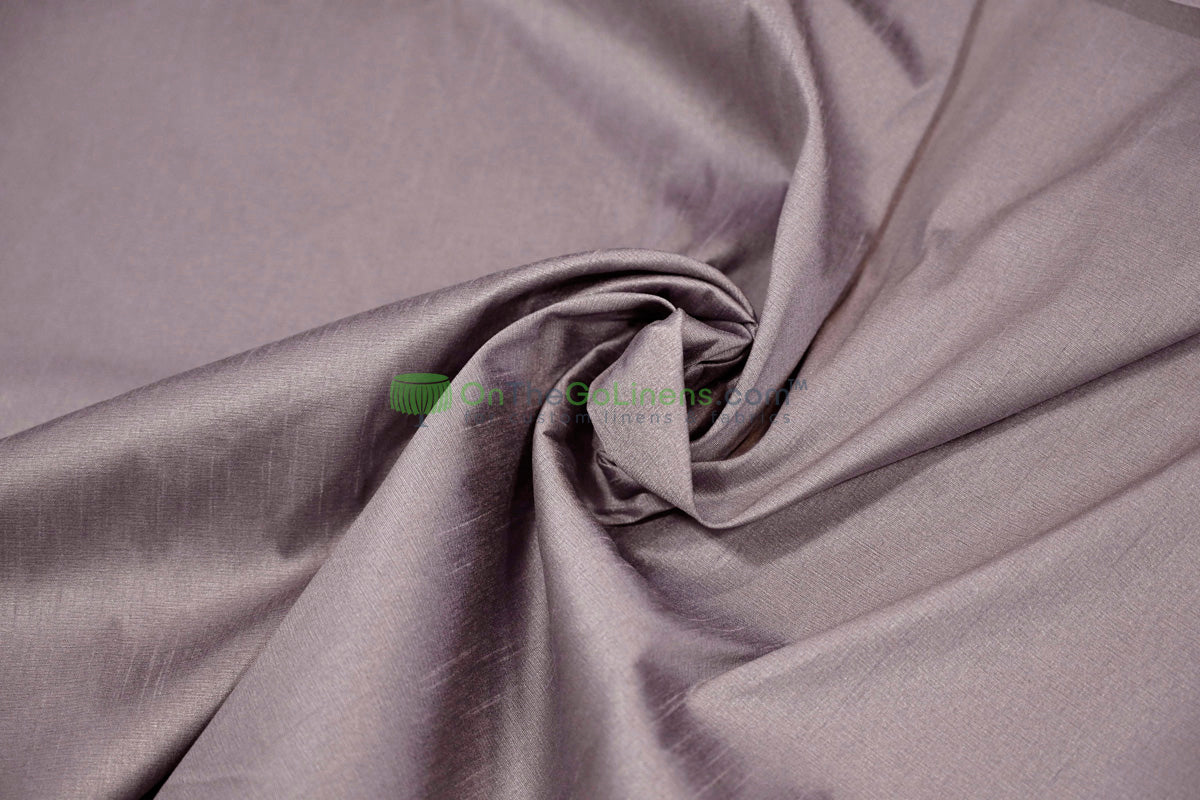 Faux Dupioni Silk Fabric | Imitation Dupioni Silk Fabric by the Yard | 54" Wide | 100% Polyester |