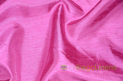 Shantung Satin Fuchsia