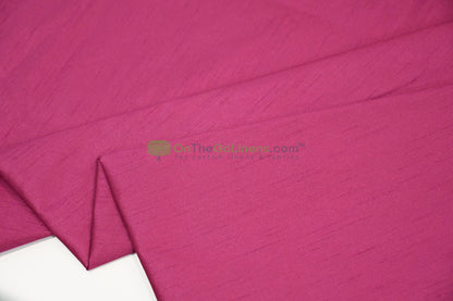 Faux Dupioni Silk Fabric | Imitation Dupioni Silk Fabric by the Yard | 54" Wide | 100% Polyester |