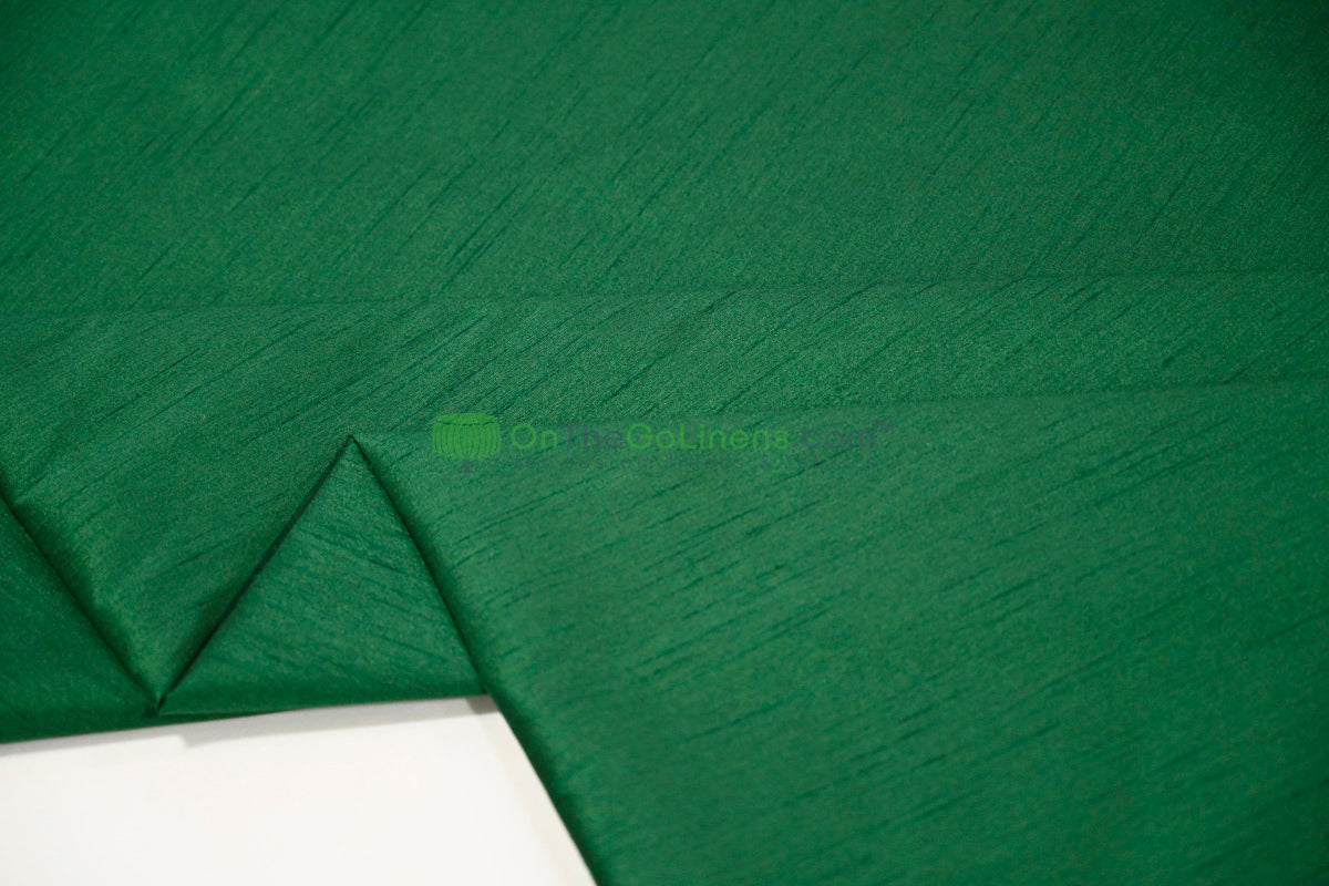 Faux Dupioni Silk Fabric | Imitation Dupioni Silk Fabric by the Yard | 54" Wide | 100% Polyester |