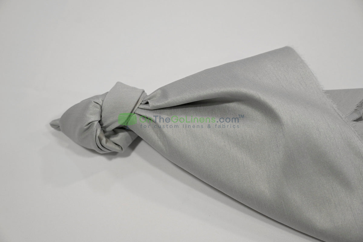 Faux Dupioni Silk Fabric | Imitation Dupioni Silk Fabric by the Yard | 54" Wide | 100% Polyester |