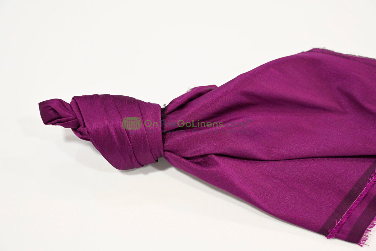 Faux Dupioni Silk Fabric | Imitation Dupioni Silk Fabric by the Yard | 54" Wide | 100% Polyester |