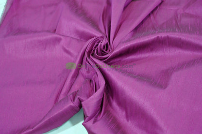 Faux Dupioni Silk Fabric | Imitation Dupioni Silk Fabric by the Yard | 54" Wide | 100% Polyester |