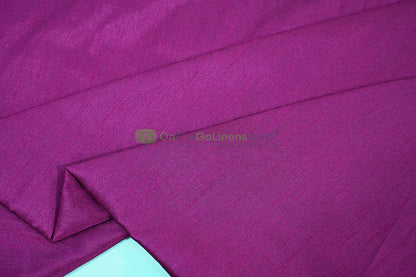 Faux Dupioni Silk Fabric | Imitation Dupioni Silk Fabric by the Yard | 54" Wide | 100% Polyester |