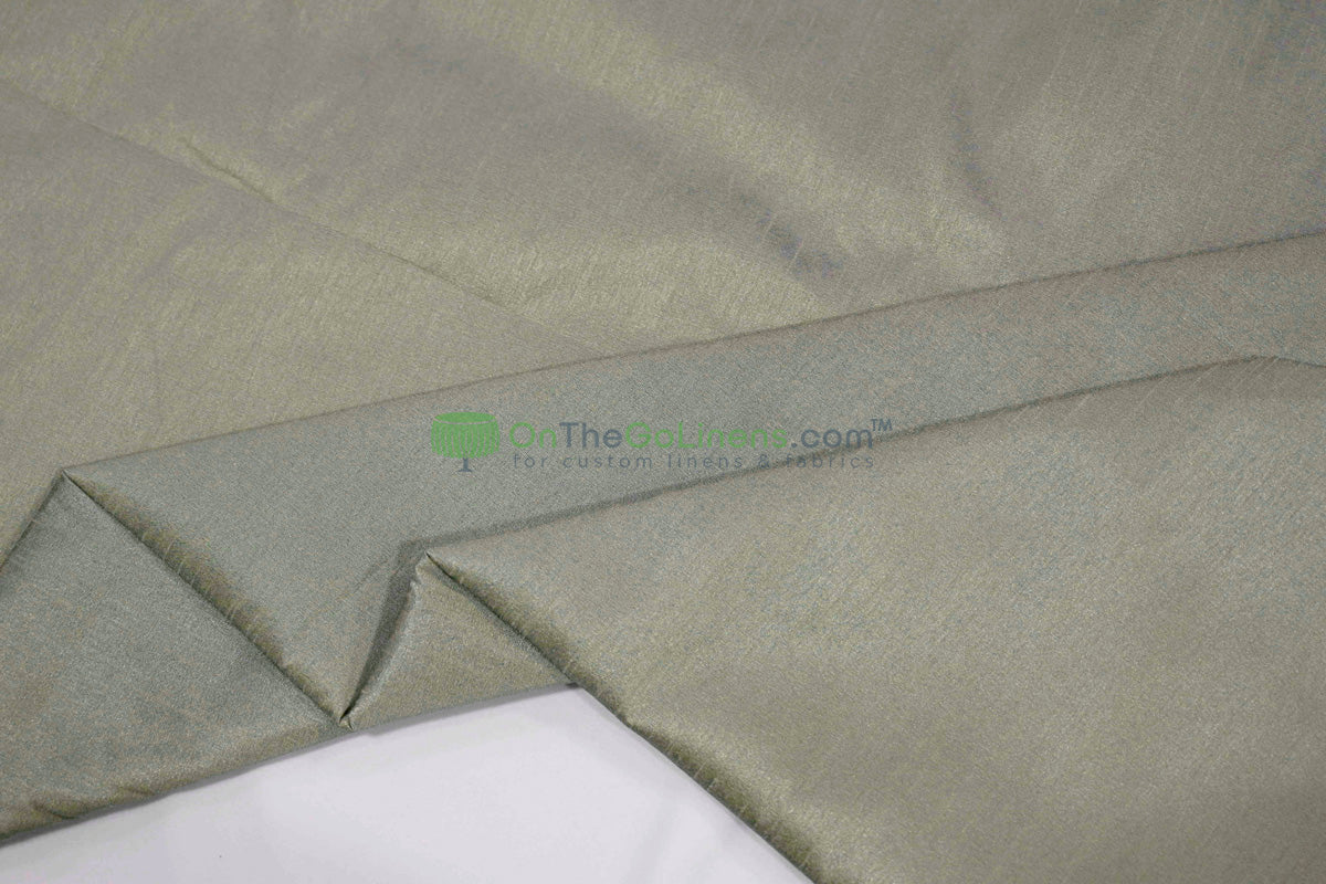 Faux Dupioni Silk Fabric | Imitation Dupioni Silk Fabric by the Yard | 54" Wide | 100% Polyester |