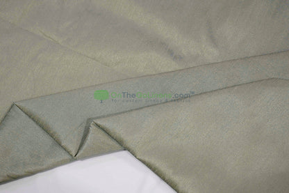 Faux Dupioni Silk Fabric | Imitation Dupioni Silk Fabric by the Yard | 54" Wide | 100% Polyester |
